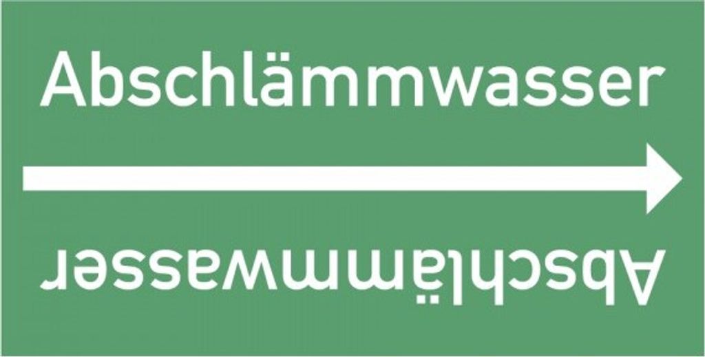 Dreifke Rohrleitungsband Abschlämmwasser, DIN 2403, ab Ø 15mm, grün/weiß, 33...