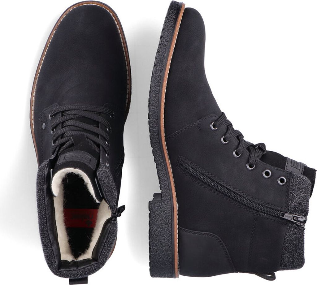 Rieker Herren Schnürstiefelette Warmfutter 33640, Größe:45 Produktbild 48