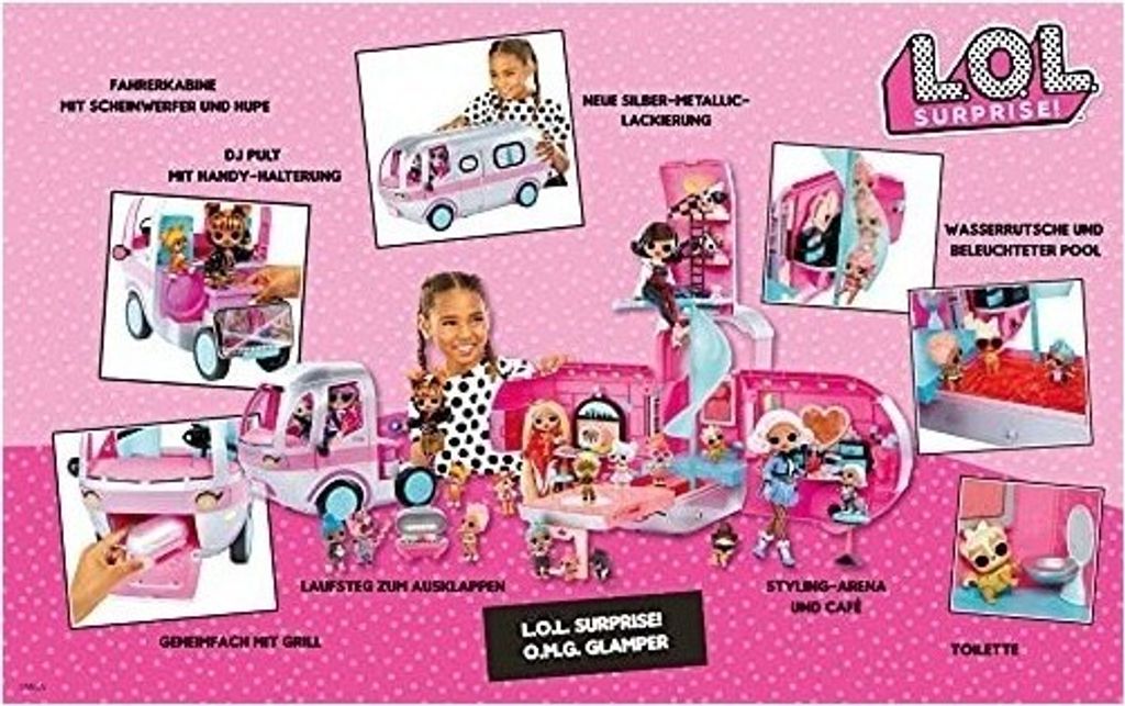 L.O.L. Surprise! 4-in-1 Spielzeug-Glamper OMG Produktbild 27
