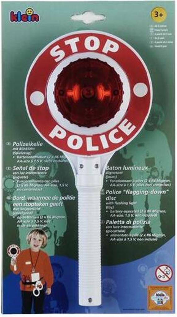Policajná naberačka so svetlom Obrázok produktu 
