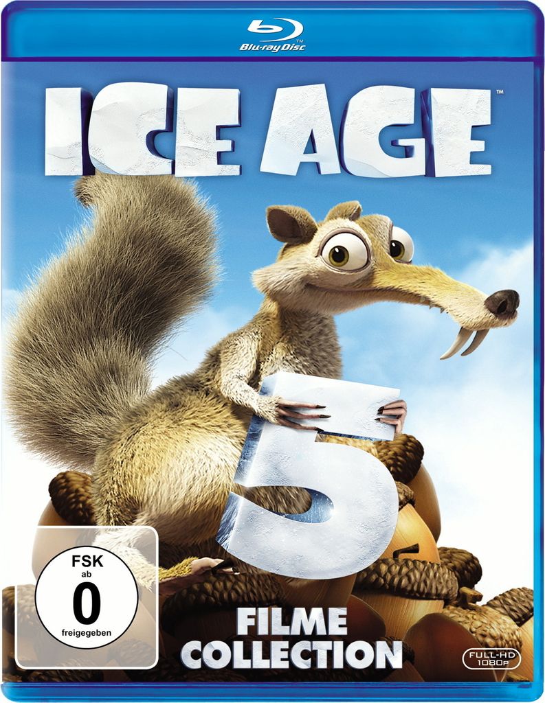 Ice Age 1-5 BLU-RAY Box