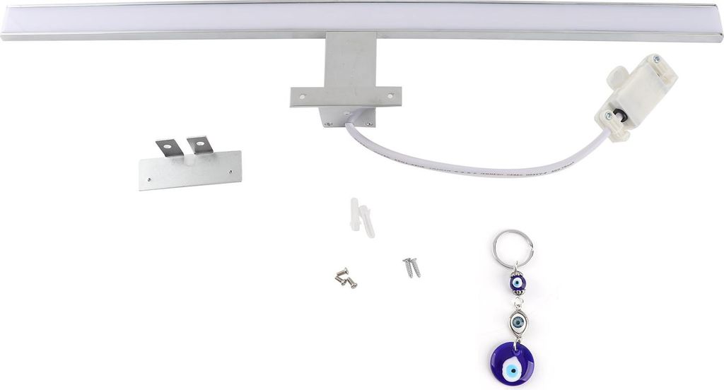 Badezimmer-Schrankleuchte, LED-Spiegel-Make-up-Wandleuchten, Waschtisch, IP44, Neutralweiß, Produktlänge: 600 mm