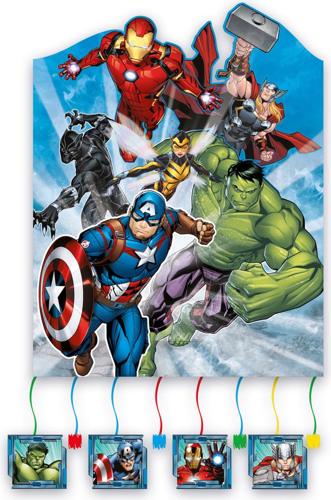 Piñata Piñata AVENGERS Marvel Geburtstagsparty Produktbild 