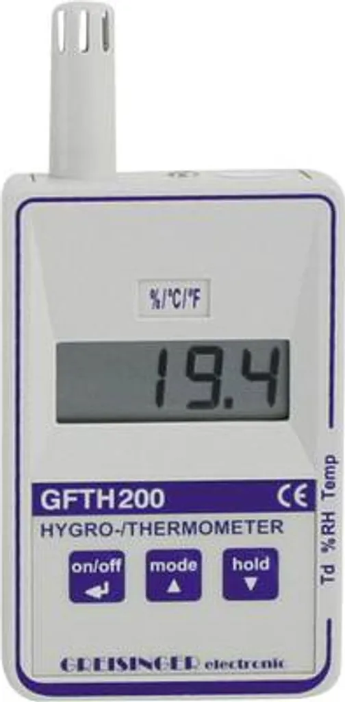 Contrôlez l'Humidité de vos Locaux avec le Greisinger GFTH 200 Précis
