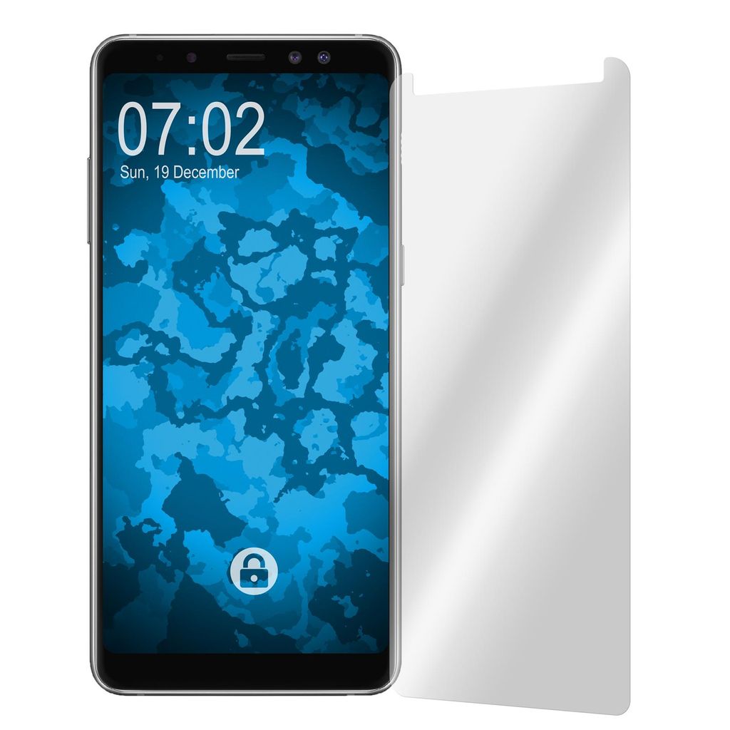 4er-Pack PhoneNatic Displayschutzfolien klar kompatibel mit Samsung Galaxy A8 (2018) EU Version