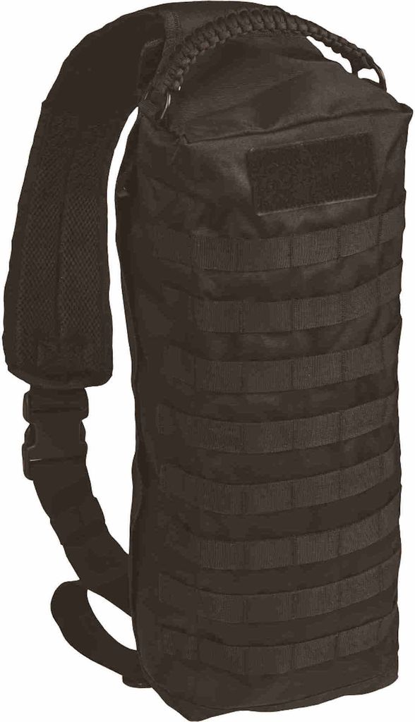 Mil-Tec Tanker Eingurtrucksack, schwarz, 15 l Produktbild 