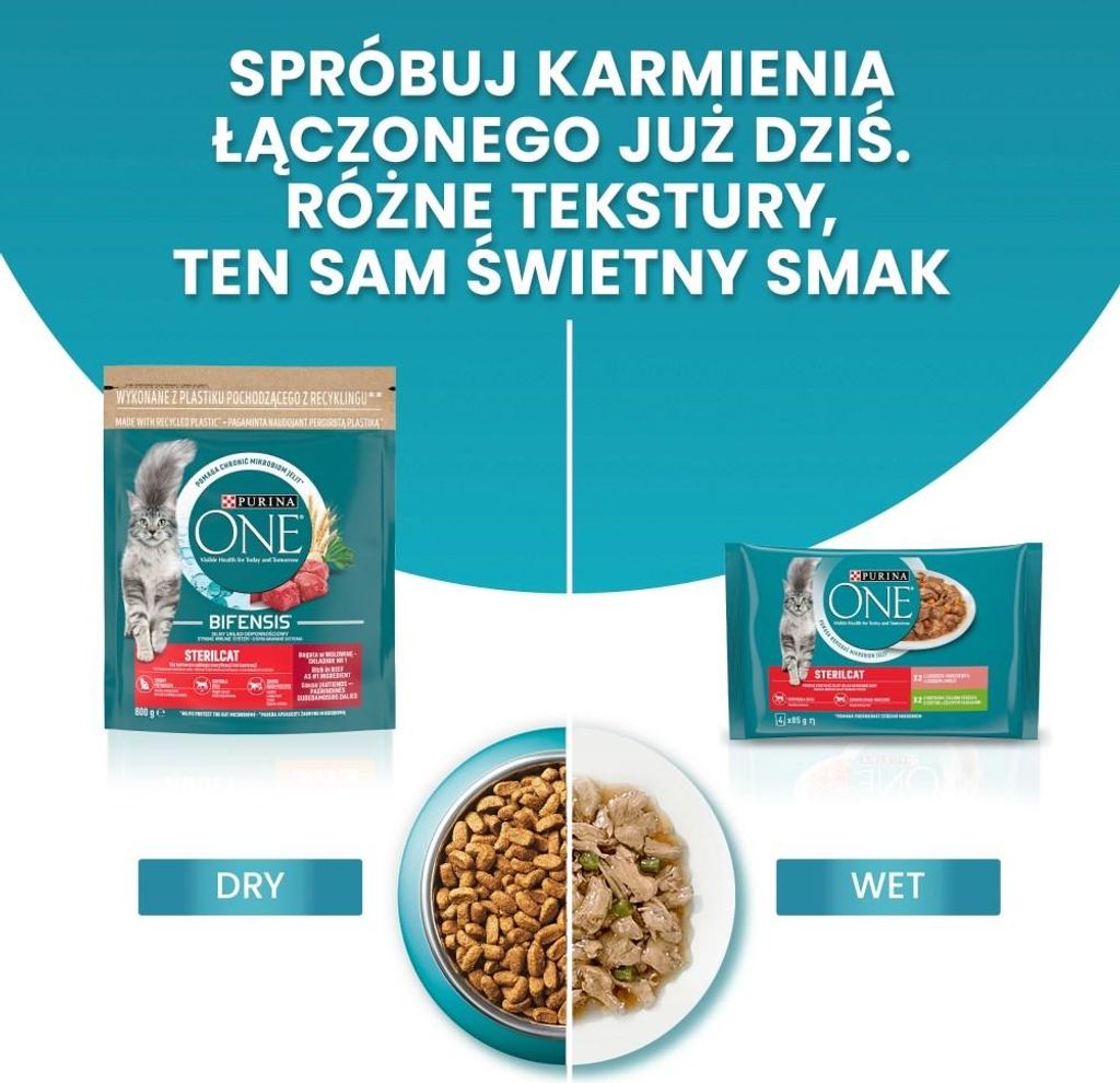 PURINA One Bifensis Sterilcat Beef - Trockenfutter fr