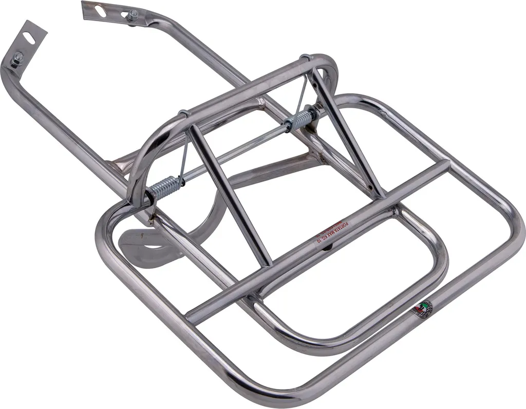 Porte-bagages arrière Parimor A.M.S Cuppini chromé pour LML Star 125-200