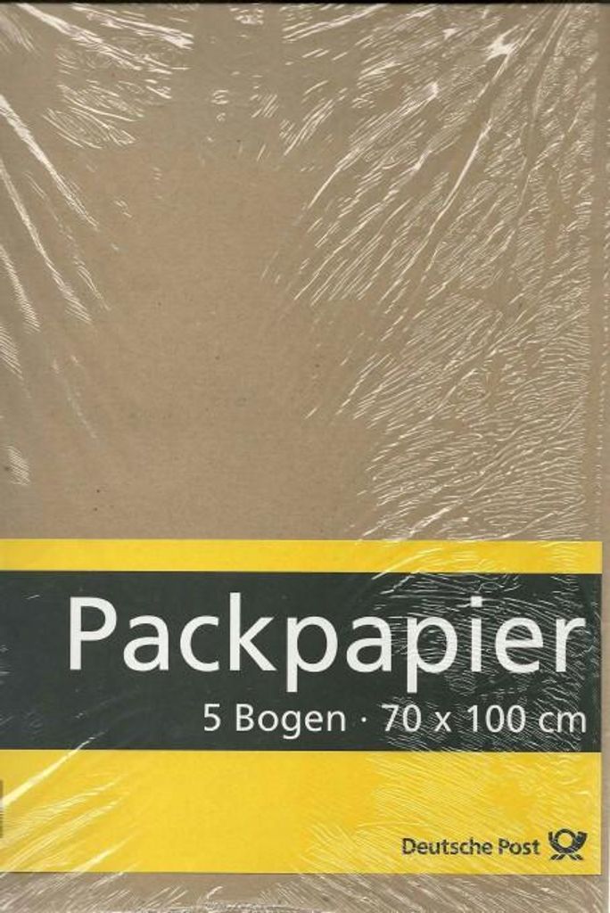 Deutsche Post - Packpapier 5 Bogen - 70 x 100 cm Produktbild 