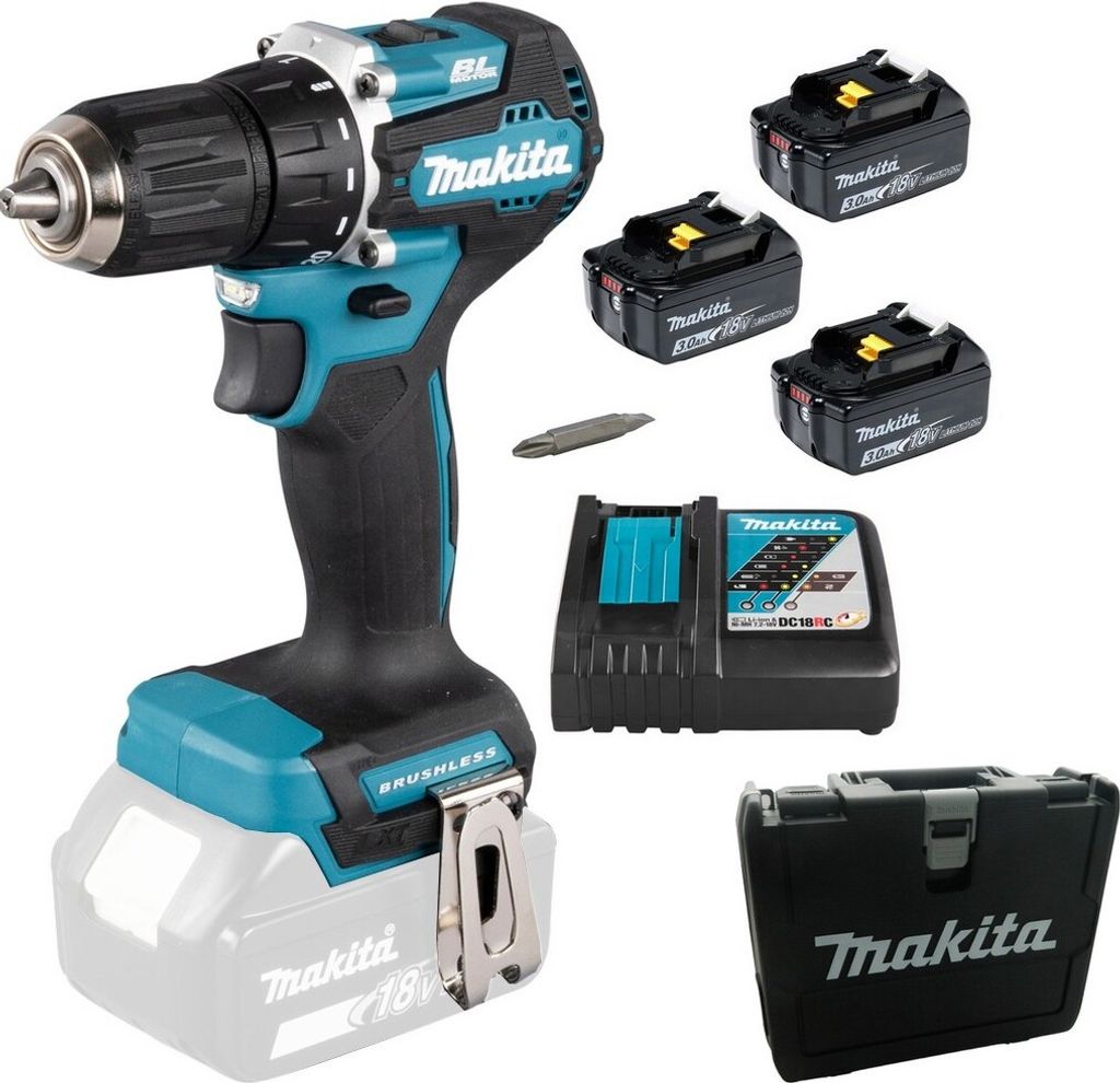 Akumulátorová vŕtačka Makita DDF487RFE3 Obrázok produktu 