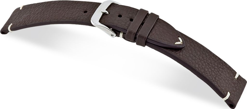 Happel Lederband El Paso 22 mm schwarz