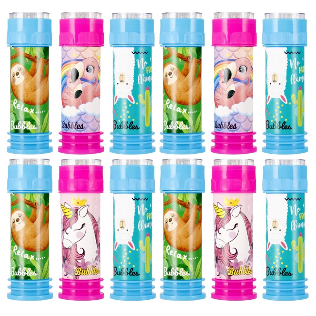 Seifenblasen mit Spiel 55 ml MY BUBBLE 12 Stück