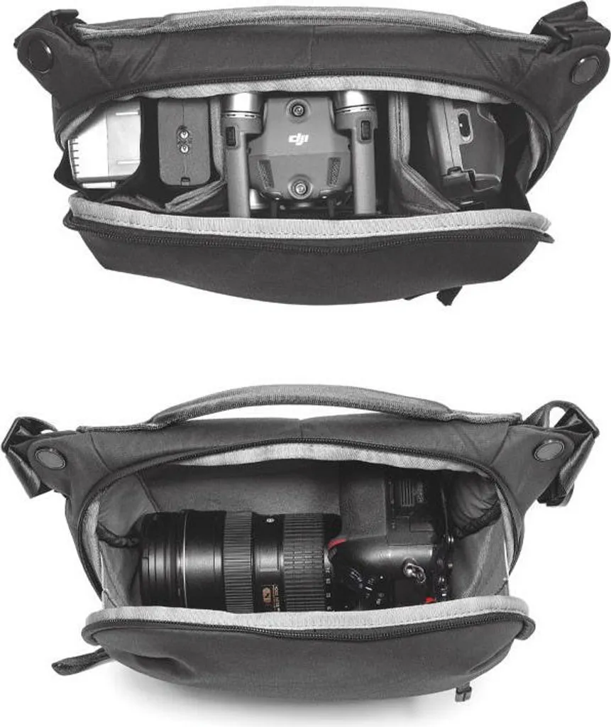 Peak Design Everyday Sling 6L V3 Noir : Protection Étanche et Modulable