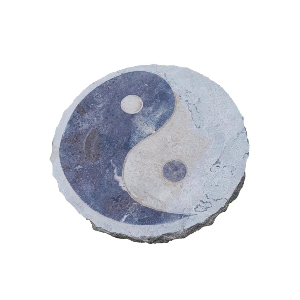Trittplatte Yin Yang für den Außenbereich zur Dekoration, Produktbild 