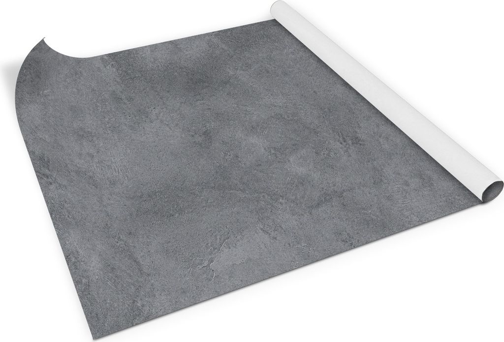 Grauer beton – PVC Klebefolie für Möbel – Möbelrenovierungsfolie – Möbelfolie selbstklebend – Küche – Schränke – Möbeldekorfolie...