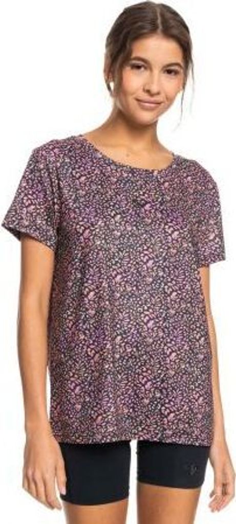 ROXY SIGNATURE MOVES BEDRUCKTES T-SHIRT - lila - S