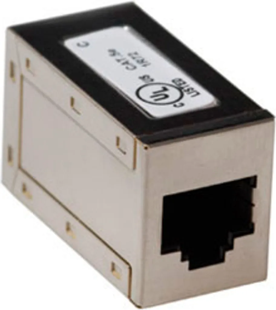 ACT SD6518 Accoppiatore RJ45 Cat6A Schermato in Acciaio | Estensione LAN