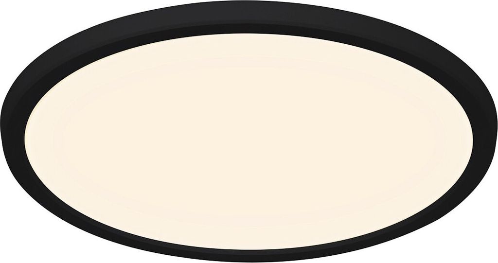 Nordlux Oja 29 LED Deckenleuchte Schwarz 15W 1700Lm 3000K/ 4000K
