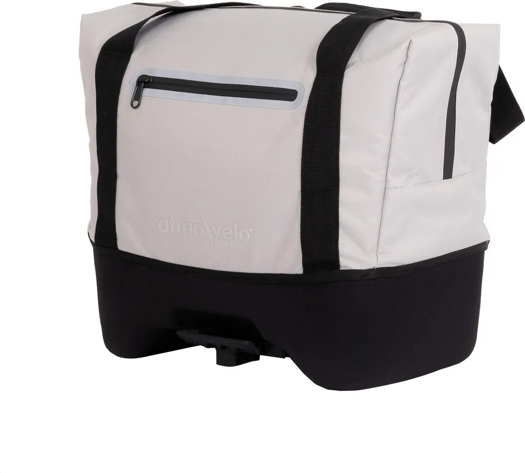 Sacoche porte-bagages Atran Velo Beat avec système AVS pour vélo de ville