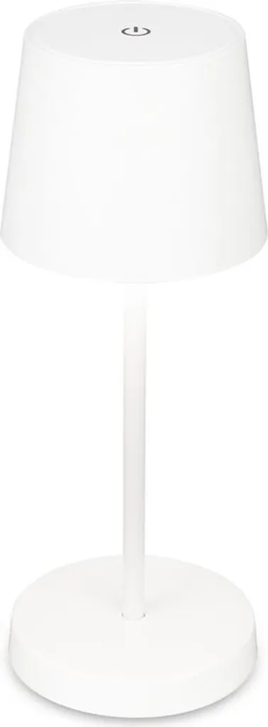 BRILONER Lampada LED Ricaricabile da Tavolo Bianca: Dimmerabile Touch