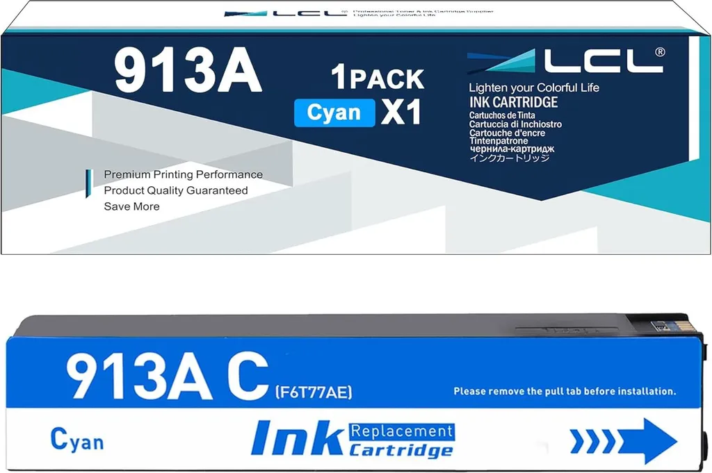 Cartuccia Giallo 913A XL per HP PageWide - Compatibile LCL F6T79AE