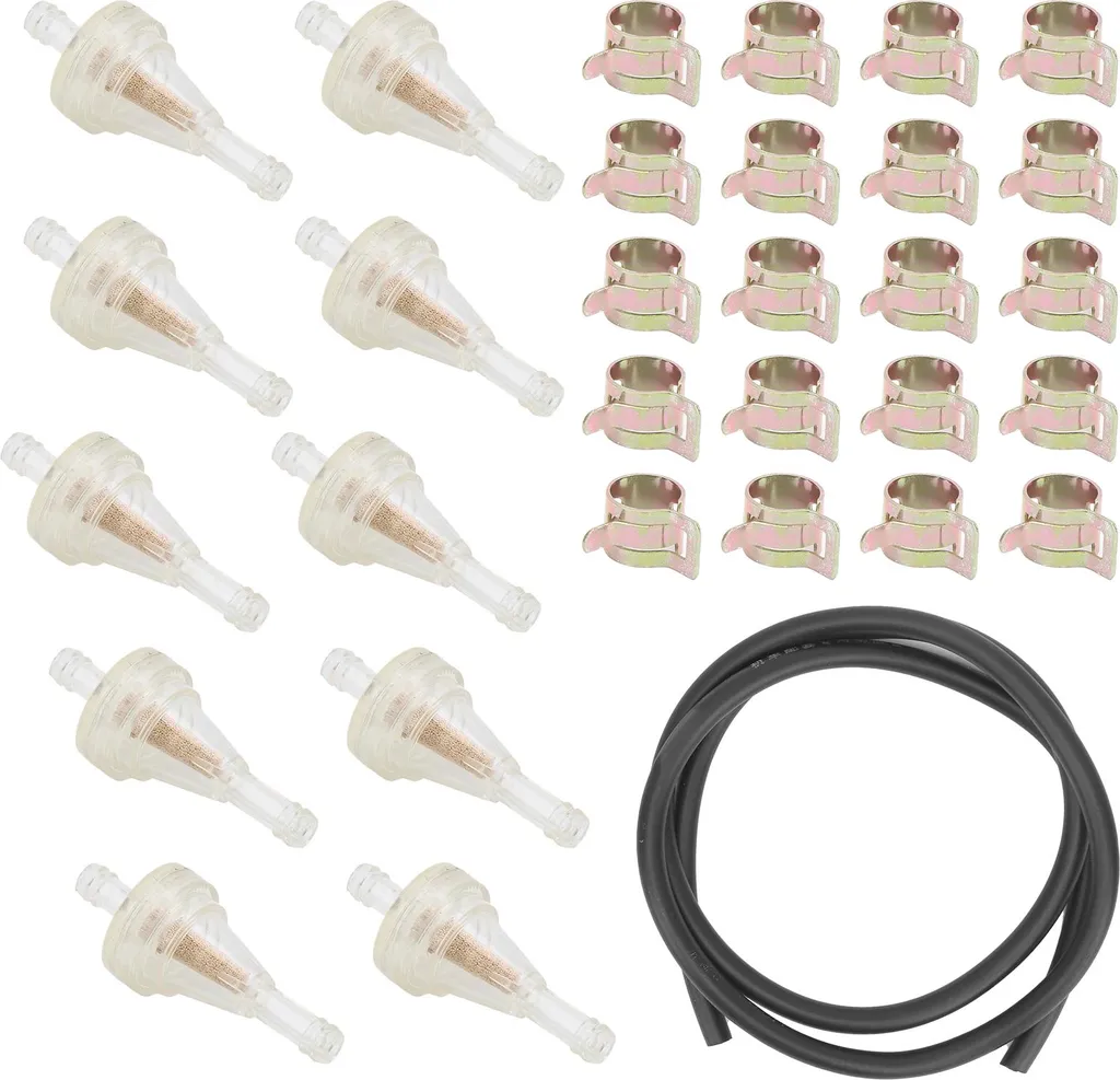 Kit Filtro Benzina 6,3mm Rame per Moto Cross ATV UTV - Alta Qualità
