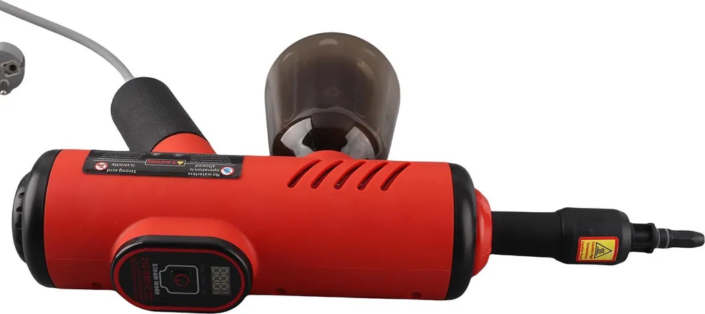 Pulitore Vapore Auto e Casa 1200W - Vaporizzatore Alta Pressione