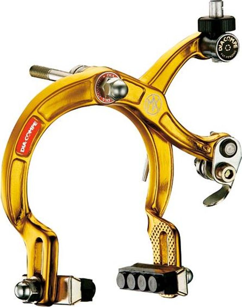 Vorderrad Calipper Seitenzug-Felgenbremse Aluminium MX1000 - Gold