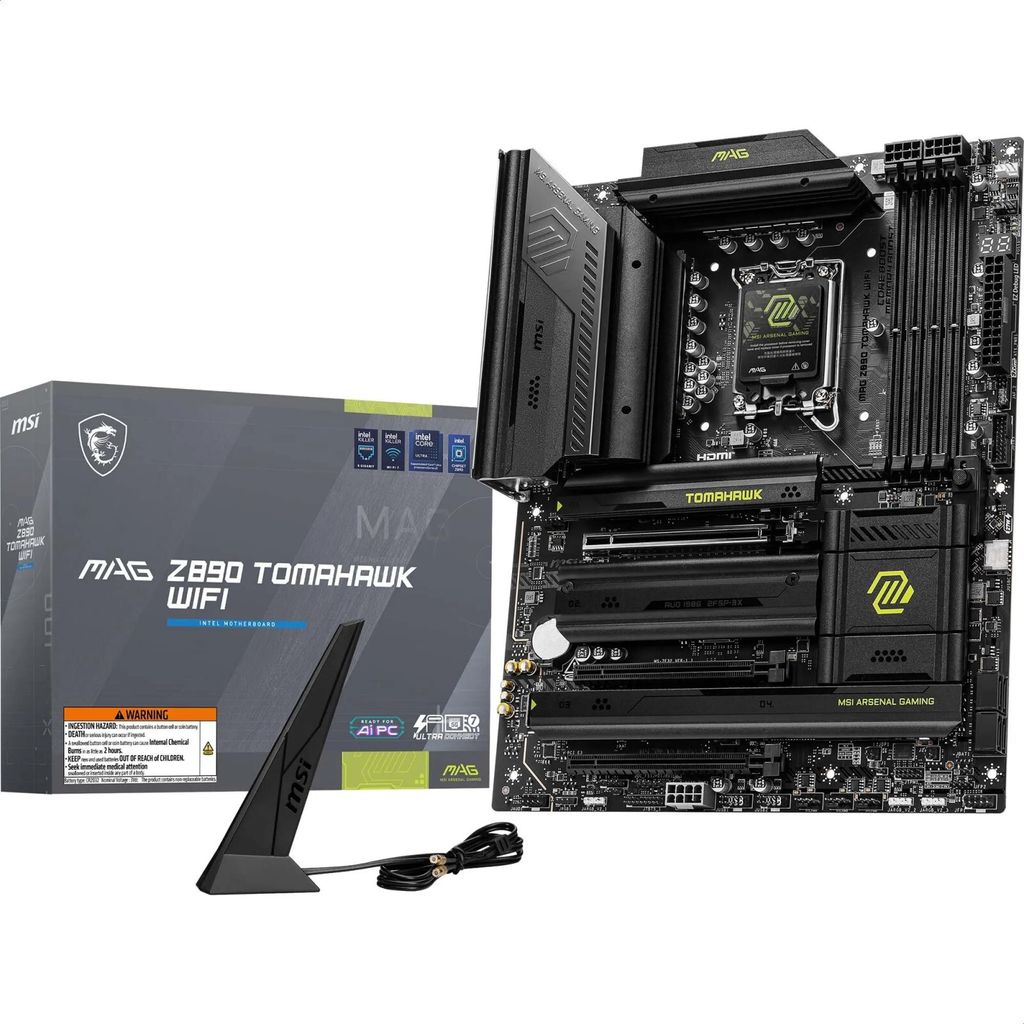 MSI MAG Z890 TOMAHAWK Wifi, (Z890,S1851,ATX,DDR5) Produktbild 