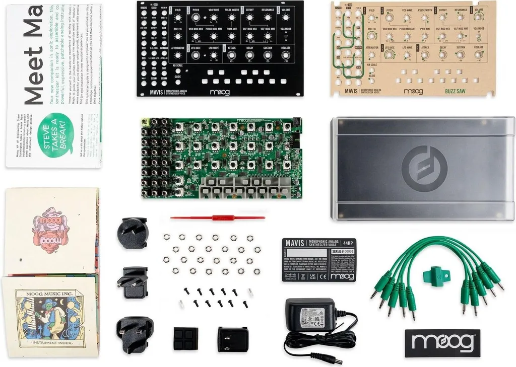 Synthétiseur MOOG Mavis - Synthé Analogique Monophonique semi-modulaire - 3