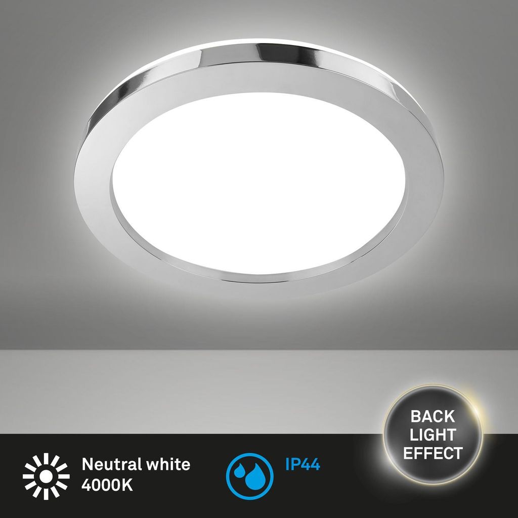 Badleuchte Briloner LED 28W Ø 41CM Badezimmerlampe IP44 Produktbild 
