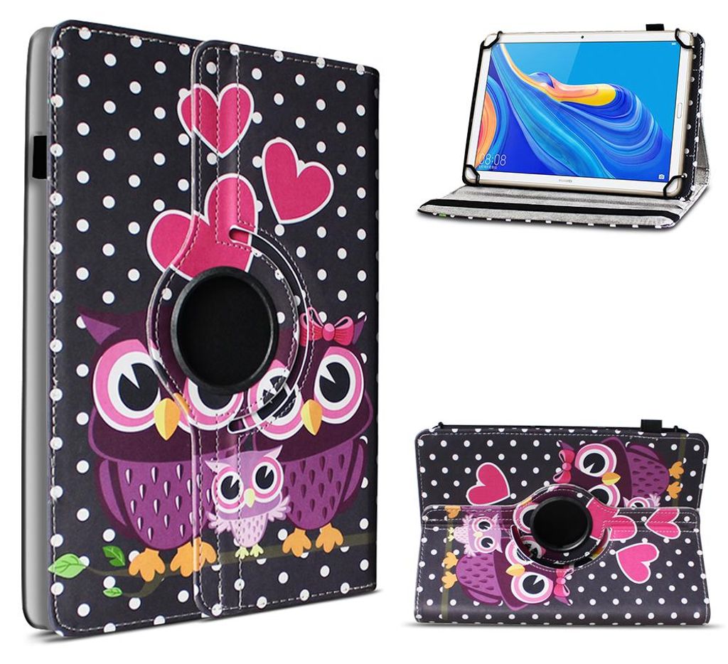 Tablet Hülle für HONOR PAD X8A Tasche Schutzhülle Case 360 Grad DrehbarFarbe 360 Uni:Motiv 4