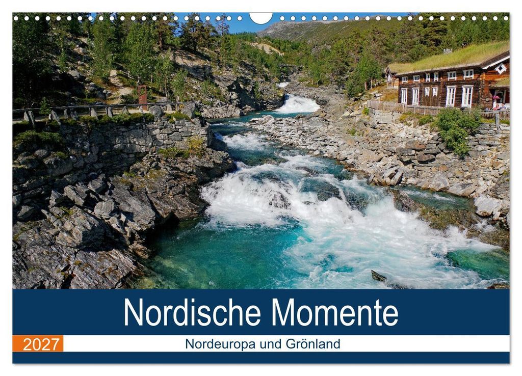 Nordische Momente (Wandkalender 2027 DIN A3 quer), CALVENDO Monatskalender