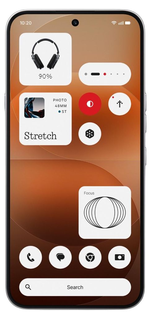 Nothing Phone 4a Pro 128GB silver Produktbild 
