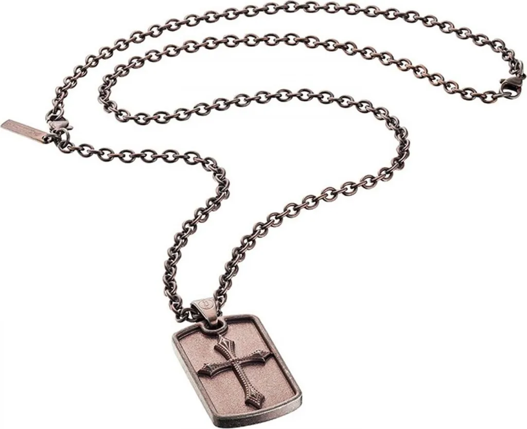 Collana Police Uomo S14AJH02P Prezzo Speciale Acciaio e Design