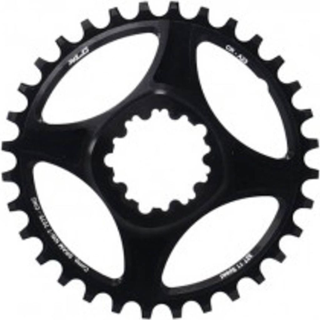 XLC Kettenblatt, 32 Zähne, GXP direct mount, schwarz (1 Stück)