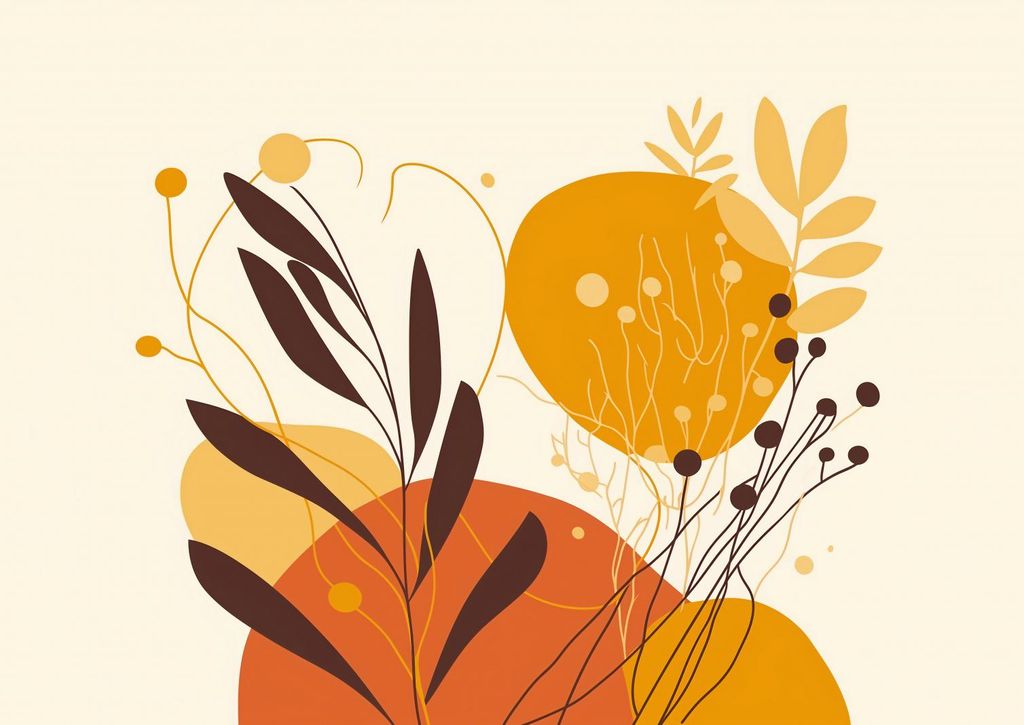 Plakat 42x29,7cm Flüstern des Waldes