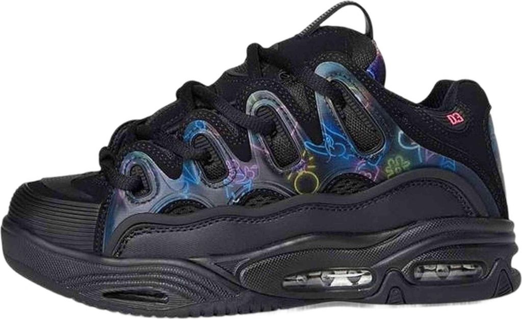 Osiris D3 2001 in Schwarz-Rosa für Damen – Größe 5 (UK) – Produktbild 