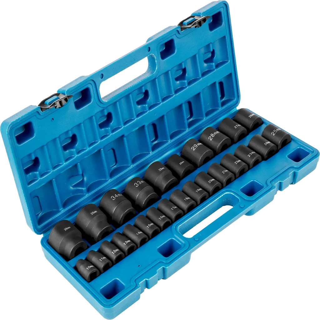 Kit Bussole a Percussione 1/2" Metrico 10-36mm | SucceBuy Professional