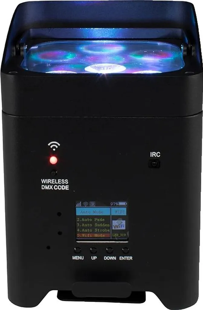 Projecteur de Scène Intelligent 108W RGBAWUV avec Pilotage Application