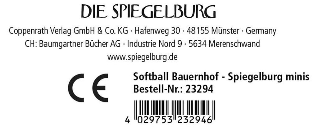 Softball Bauernhof - Spiegelburg Minis Produktbild 