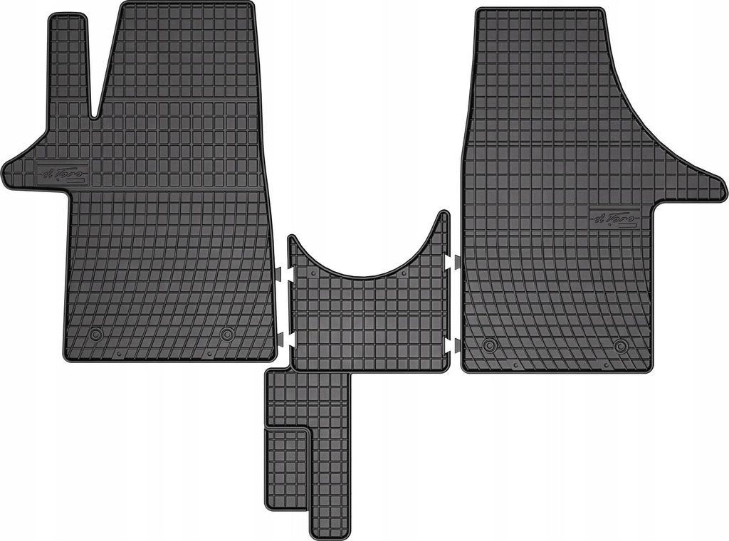 FROGUM VW Transporter Gummimatten Set 2003-2024