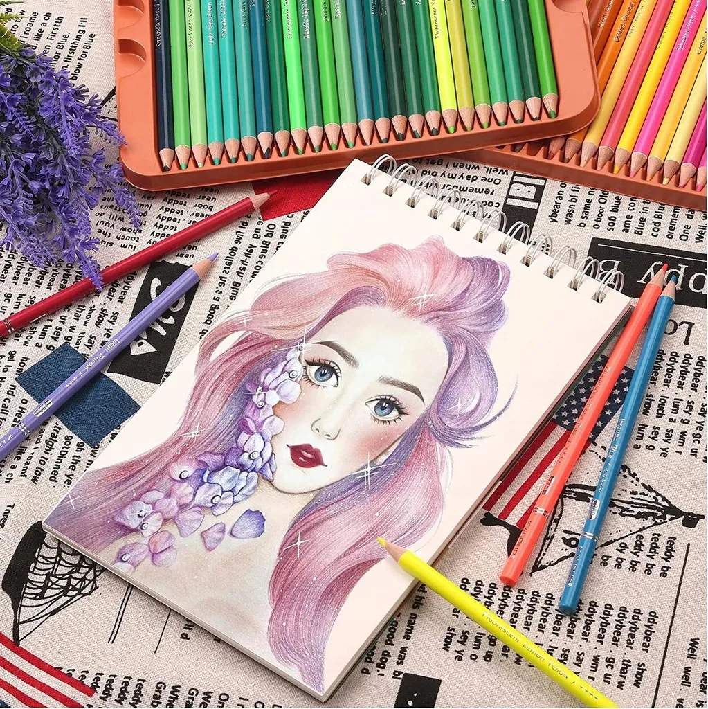 Coffret 120 Crayons de Couleur pour Coloriage Mystère et Dessin d'Art - 4