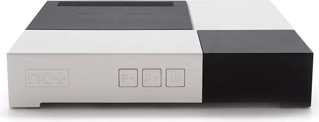 A product shot of a Sagemcom WIFIBOX+ device.