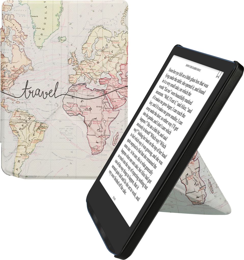 kwmobile Schutzhülle kompatibel mit Pocketbook Verse / Verse Lite / Verse Pro / Color / Vivlio Light/Light HD - Hülle Kunstleder - eReader Cover ...