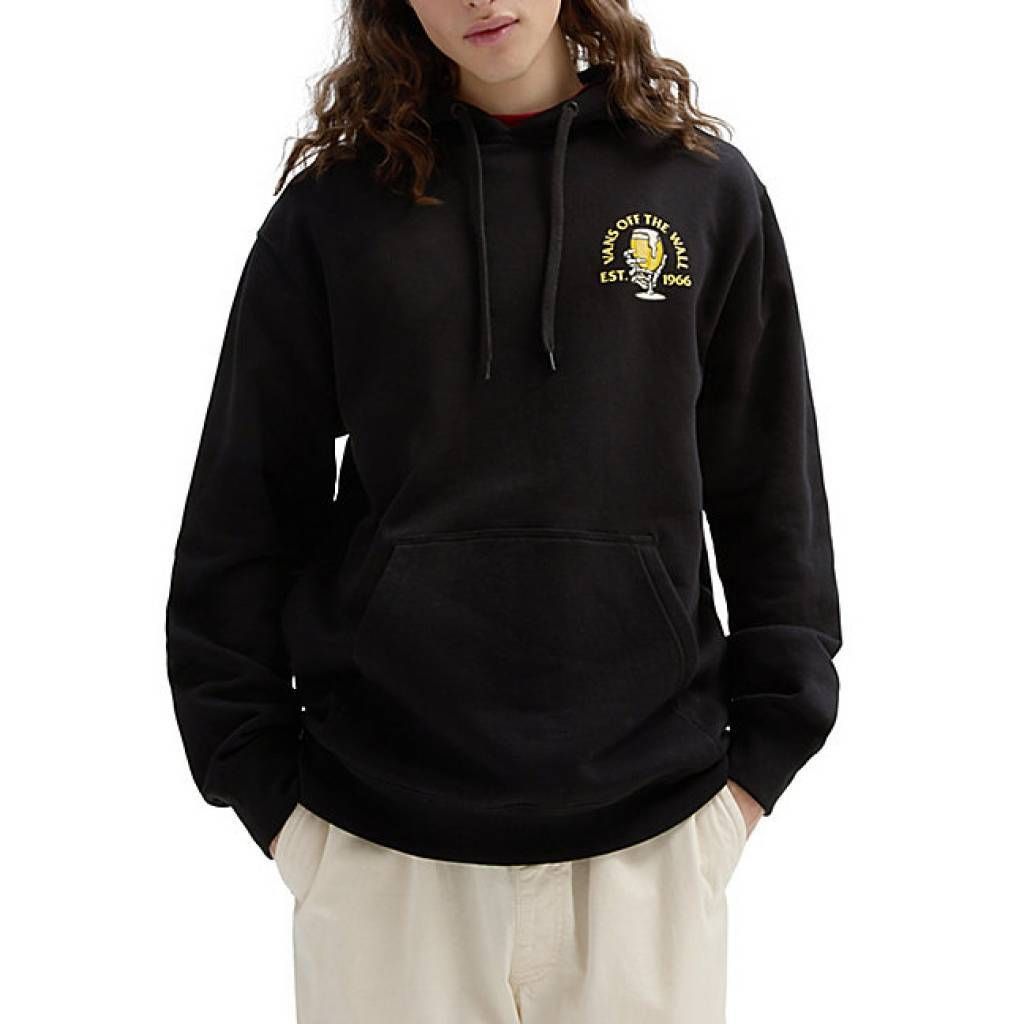 Vans Hoodie VN0008H7BLK1 in Black color size medium