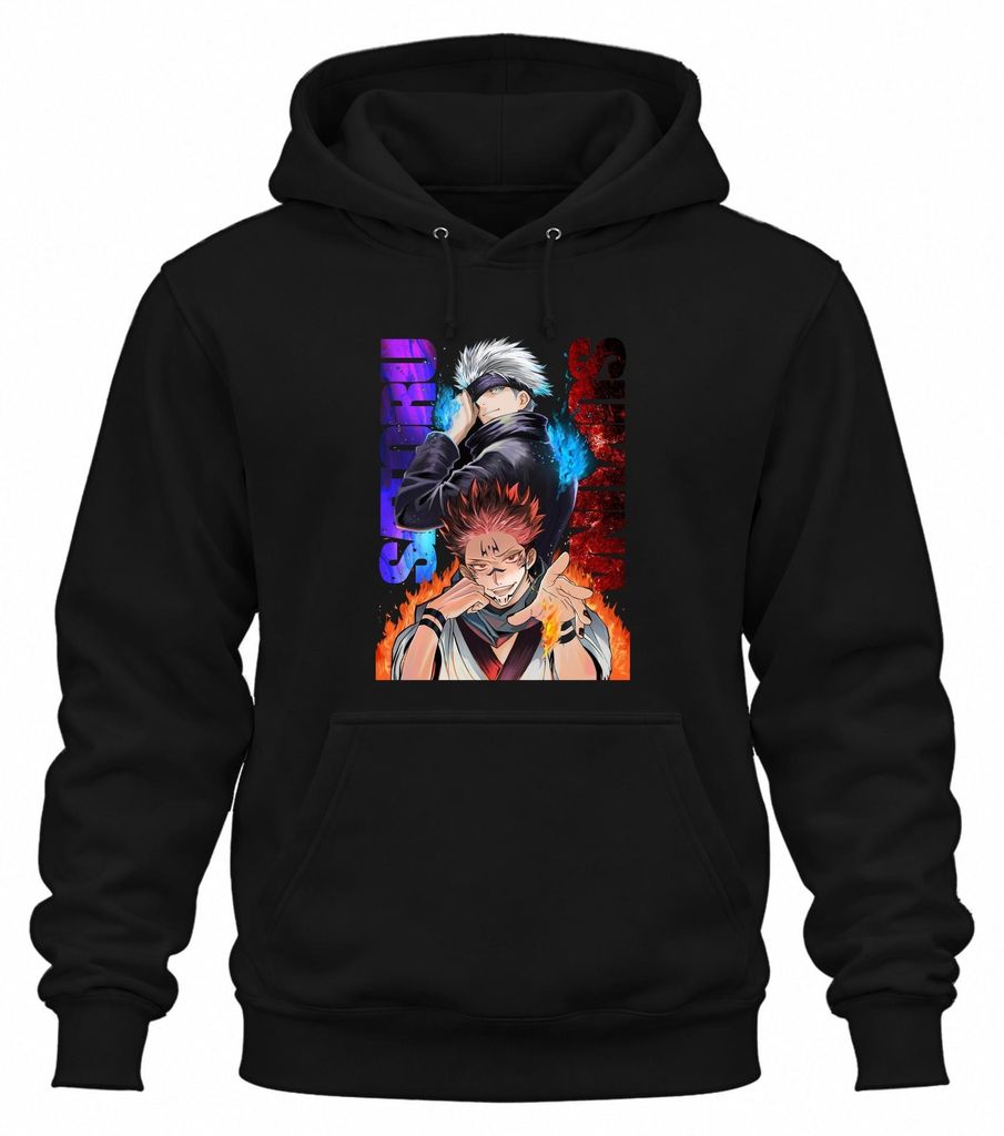 Jujutsu Kaisen, Gojo Satoru, Sukuna, vlammen-design, Productafbeelding 
