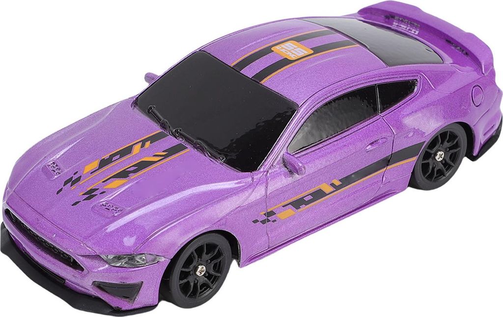 1:43 Scale RC Drift Car mit Lichtern 4WD High Speed Remote Control Racing Sports Car Toy for Kids Adults Teen Purple
