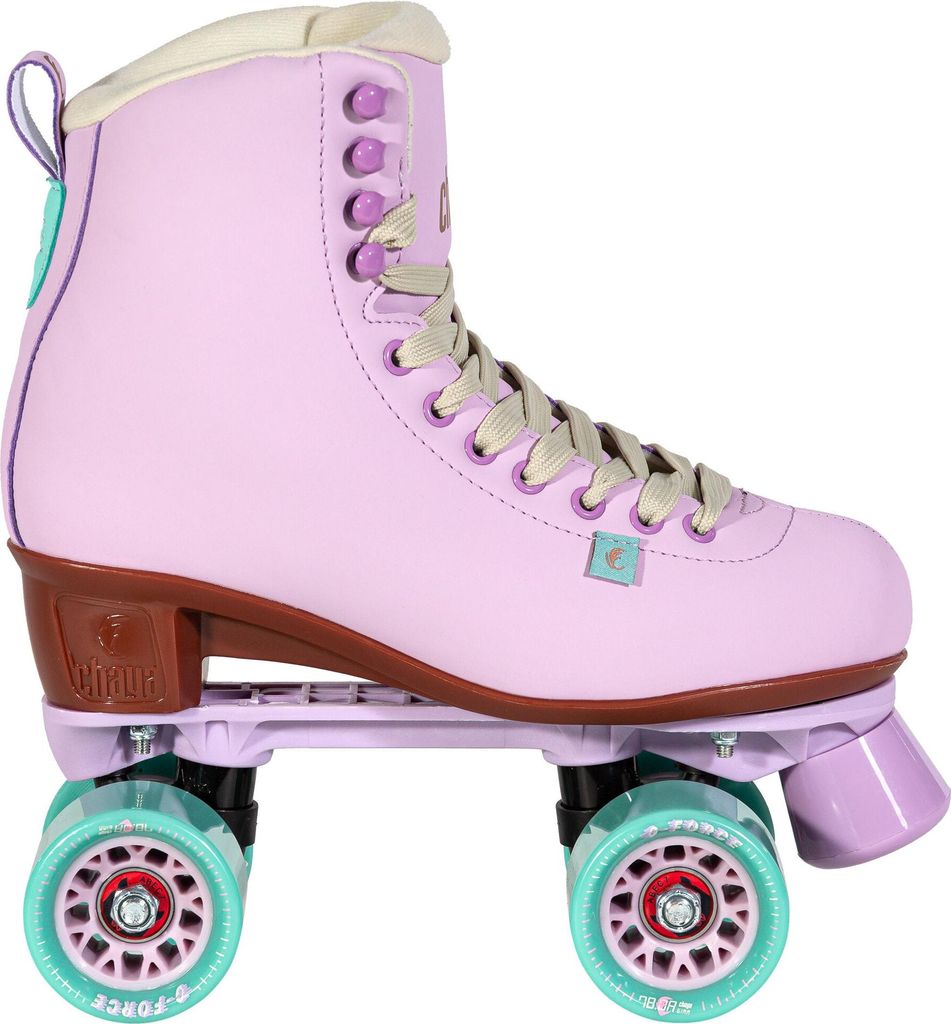 Chaya Melrose Lavender Roller Skates - Stilvolle Rollschuhe im Retro-Style von 36 bis 42 - Komfortable vegane Materialien - Glasfaserverstärkte Ku...
