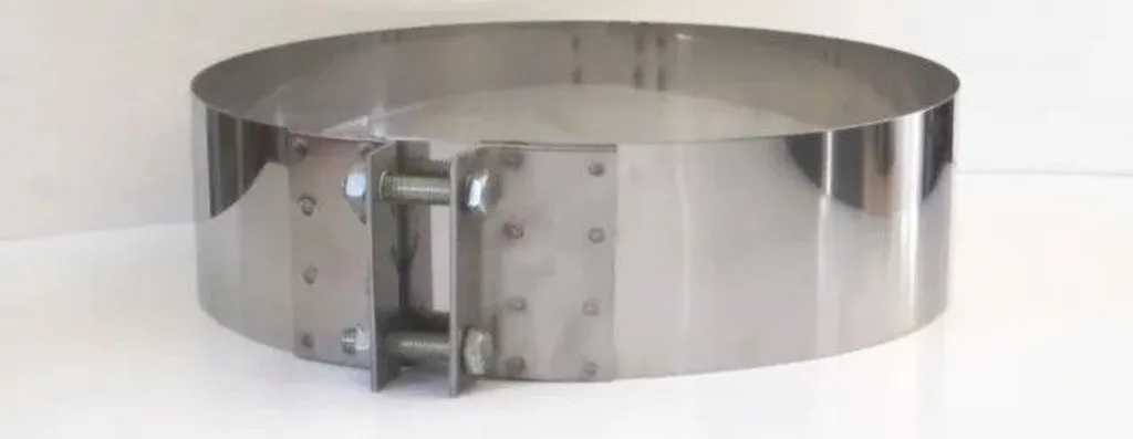 Nastro di collegamento al camino - diametro 140 mm